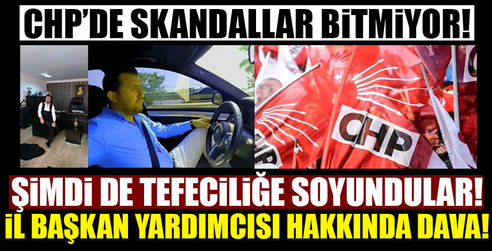 CHP'de bu sefer de tefecilik skandalı!