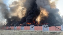 Şanlıurfa'da Lojistik Deposunda Yangın Haberi