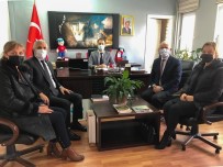 DATÜB Heyeti, Erzincan İl Göç İdaresi Müdürü Kaan Özlok'u Ziyaret Etti