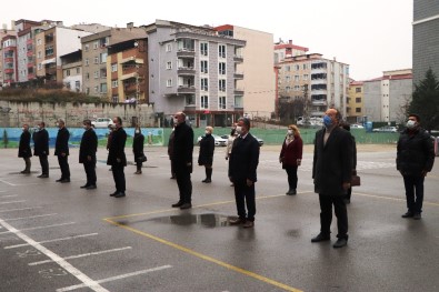 Samsun'un Tüm Okullarından İstiklal Marşı Sesleri Yükseldi