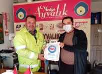 Ayvalık'ta Memur-Sen Gazeteciler Gününü Unutmadı