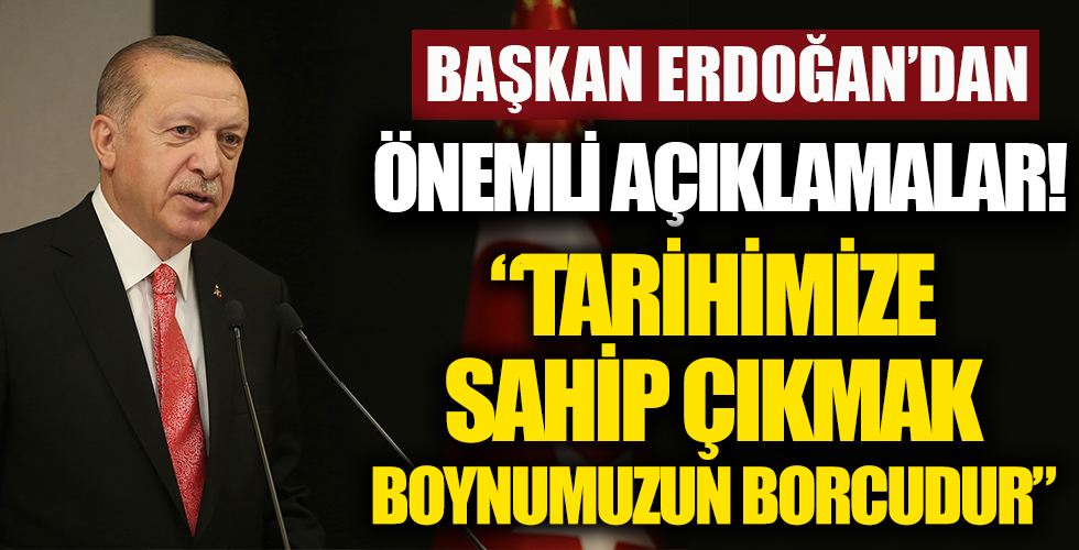 Başkan Erdoğan'dan gündeme dair flaş açıklamalar