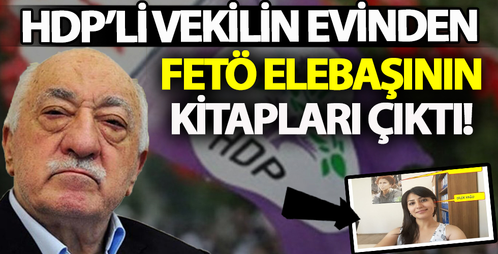 HDP'li vekilden FETÖ elebaşı Gülen'in Kürtçeye çevrilmiş kitapları çıktı!