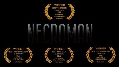 'Necroman' Kısa Filmiyle 14 Ödülün Sahibi Oldu
