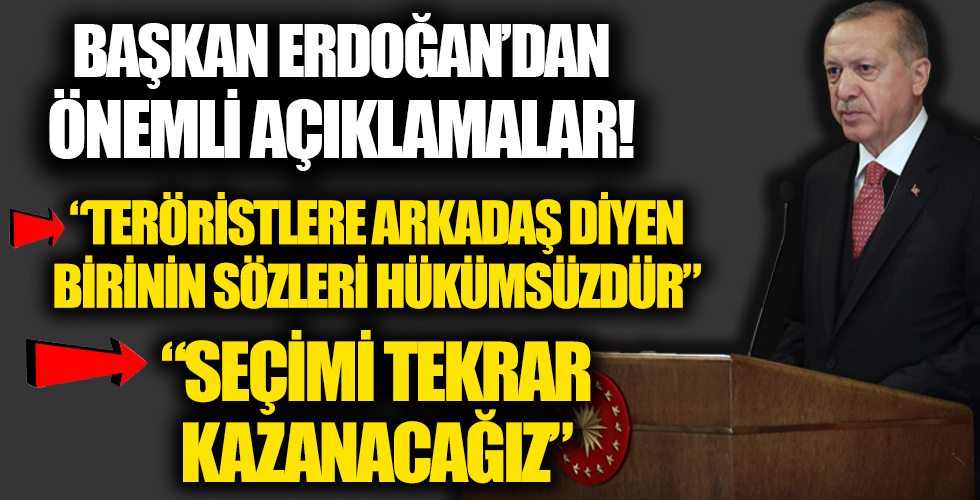 Başkan Erdoğan'dan AK Parti İl Kongreleri'nde önemli açıklamalar