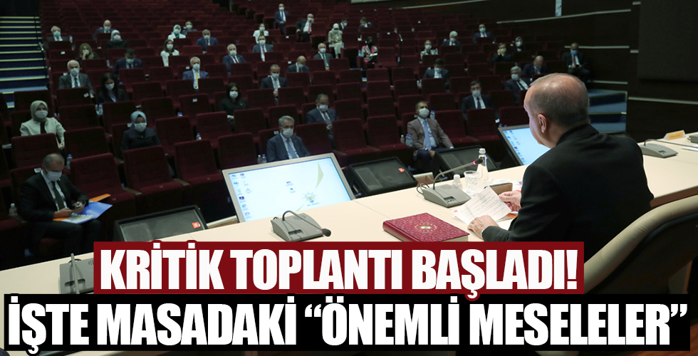 Başkan Erdoğan'ın liderliğindeki AK Parti MKYK başladı!