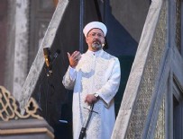 İSRAIL - Diyanet İşleri Başkanı Ali Erbaş'tan İsrail'e sert tepki!