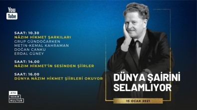 Dünyaca Ünlü Usta Şair Nâzım Hikmet 119. Doğum Gününde Ataşehir'de Anılacak