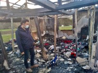 Evleri Yanan Aileye AK Parti İlçe Yönetiminden Acil Destek Ziyareti