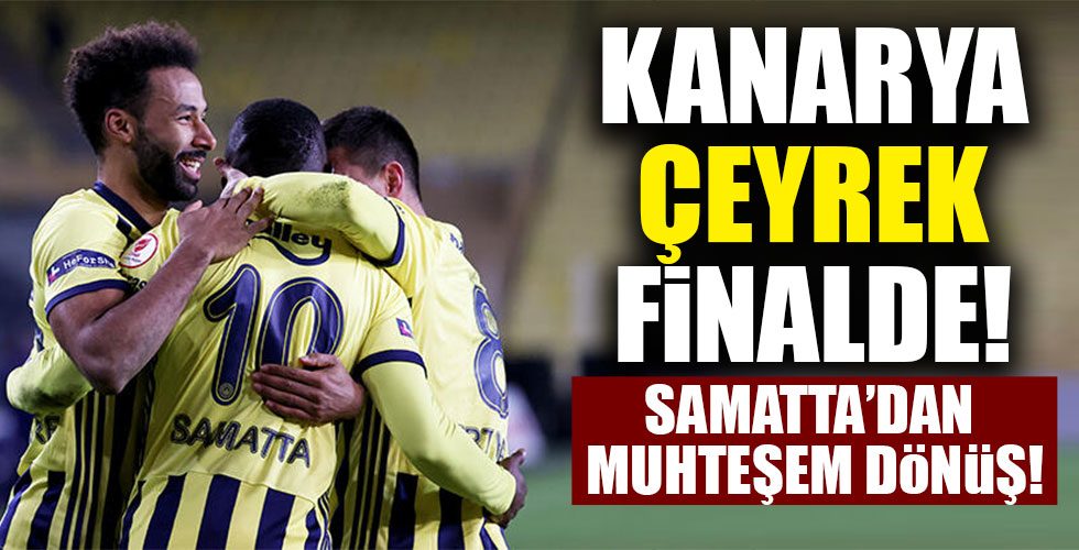 Fenerbahçe çeyrek finalde!