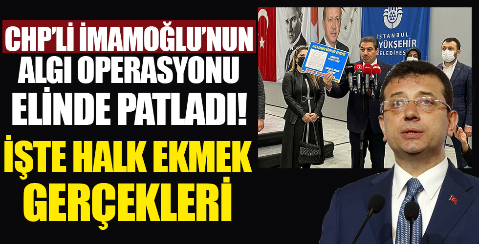 İBB AK Parti Grup Başkanvekili M. Tevfik Göksu halk ekmek büfeleri gerçeğini açıkladı