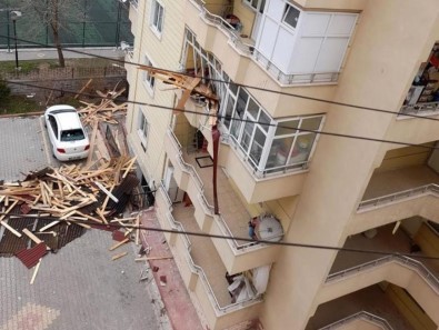 Tokat'ta Şiddetli Rüzgar Ortalığı Savaş Alanına Çevirdi