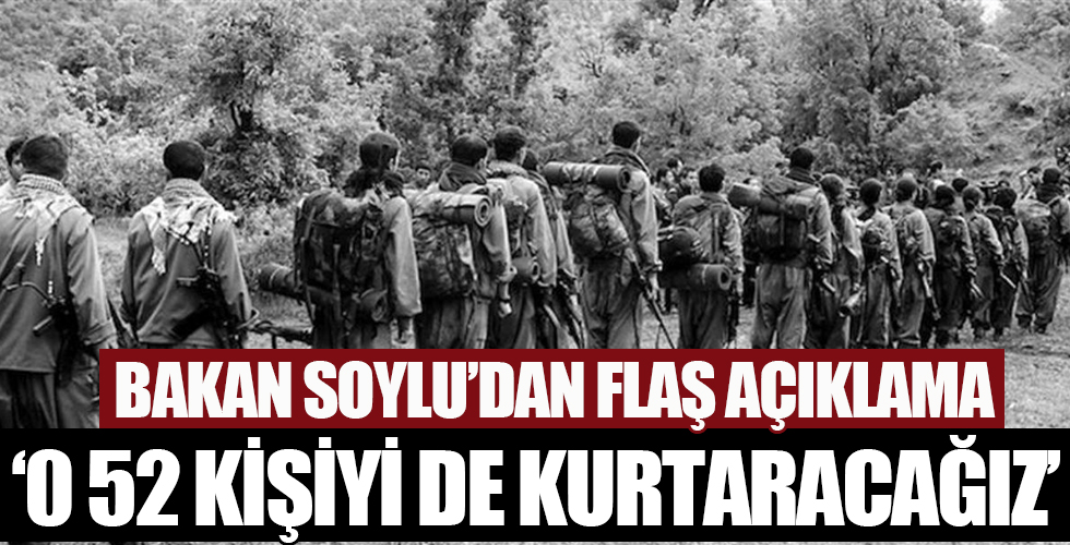 Bakan Soylu'dan PKK açıklaması!