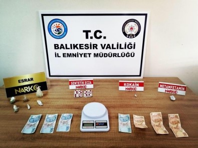 Balıkesir'de 11 Uyuşturucu Şüphelisinden 1'İ Tutuklandı