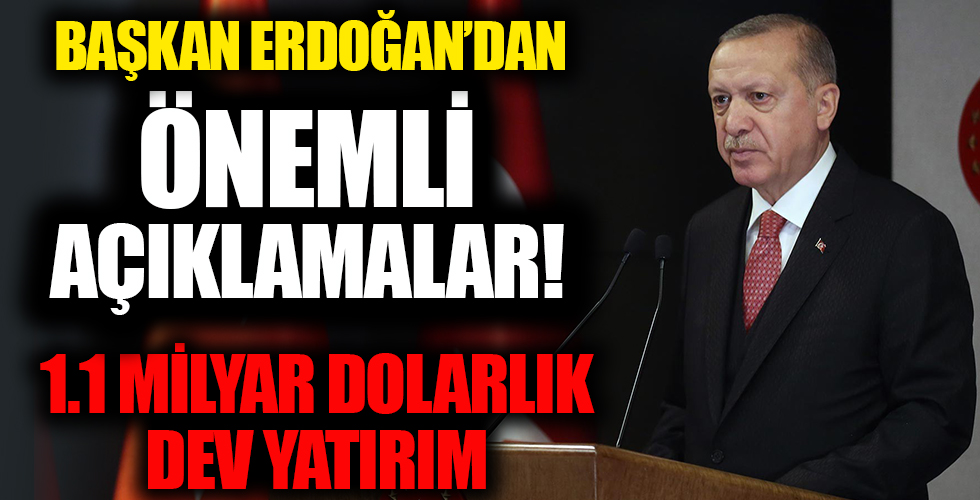 Başkan Erdoğan'dan önemli açıklamalar