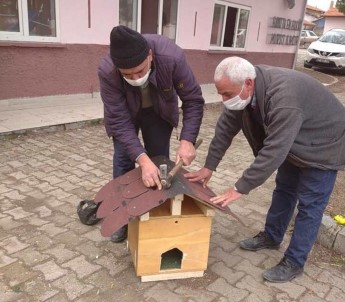 ÇPL'den 'Sokak Hayvanlarını Besliyorum' Projesine Kedi Evi Desteği