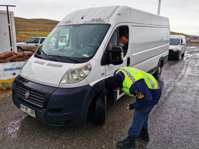 Malatya'da Kış Lastiği Denetimi