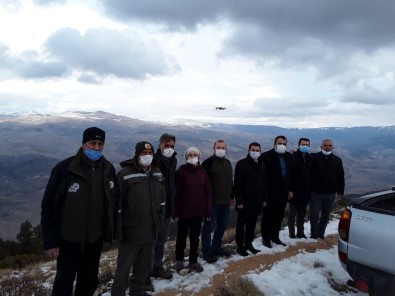 Olur'da Yaban Hayatı Koruma Amaçlı Doğaya Yem Ve Ot Bıraktılar