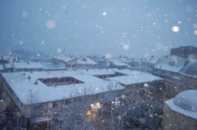 Tekirdağ'da Yoğun Kar Açıklaması Vatandaş Büyük Sevinç Yaşadı