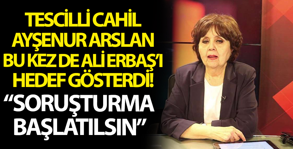 ‘Tescilli cahil’ şimdi de Ali Erbaş’ı hedef gösterdi! ‘Soruşturma başlatılsın’ çağrısı