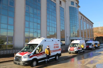 Tunceli'de 4 Yeni Ambulans Hizmete Girdi