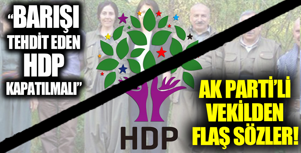 AK Parti Grup Başkanvekili Cahit Özkan: Barışı tehdit eden HDP kapatılmalı