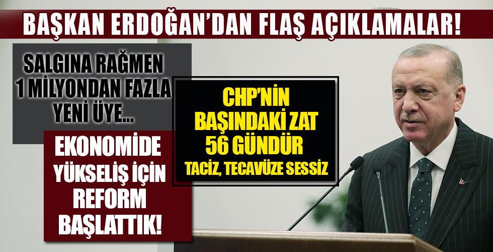 Başkan Erdoğan'dan Kılıçdaroğlu'na tecavüz tepkisi: CHP'nin başındaki zat 56 gündür sessiz...