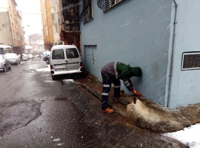 Beyoğlu'nda Kar Yağısından Etkilenen Sokak Hayvanları Unutulmadı