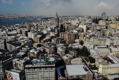 İstanbul'dan Kar Manzaraları