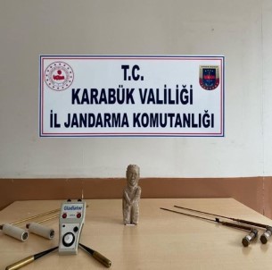 Karabük'te Tarihi Eser Kaçakçılığı Açıklaması 1 Gözaltı