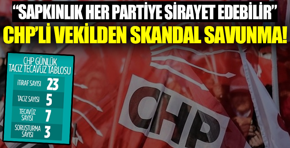 CHP'li Engin Altay'dan taciz ve tecavüz eleştirilerine yanıt geldi!