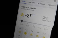 Eskişehir'de Hava Sıcaklığı Bir Haftada 41 Derece Değişti Haberi