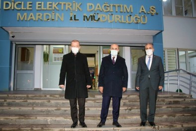 Mardin Valisi Demirtaş'tan Dicle Elektrik'e Ziyaret