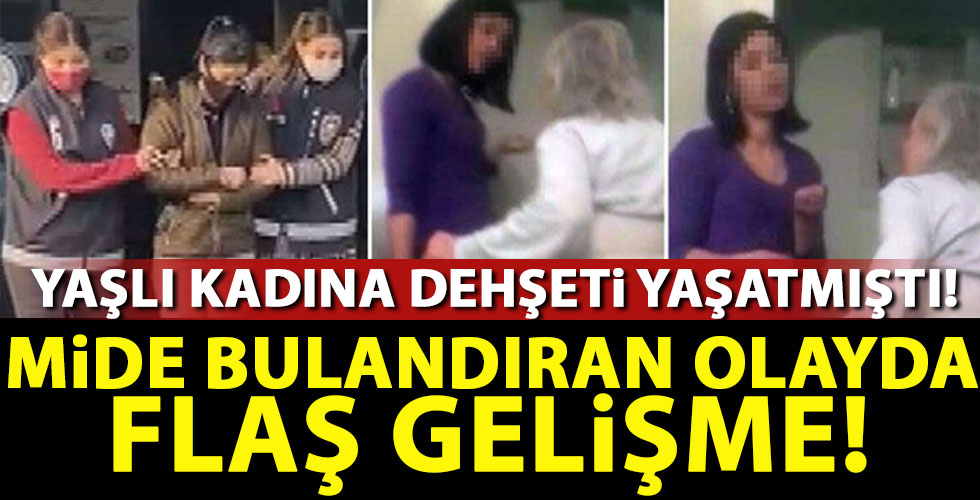 Yaşlı kadına şiddet olayında yeni gelişme!