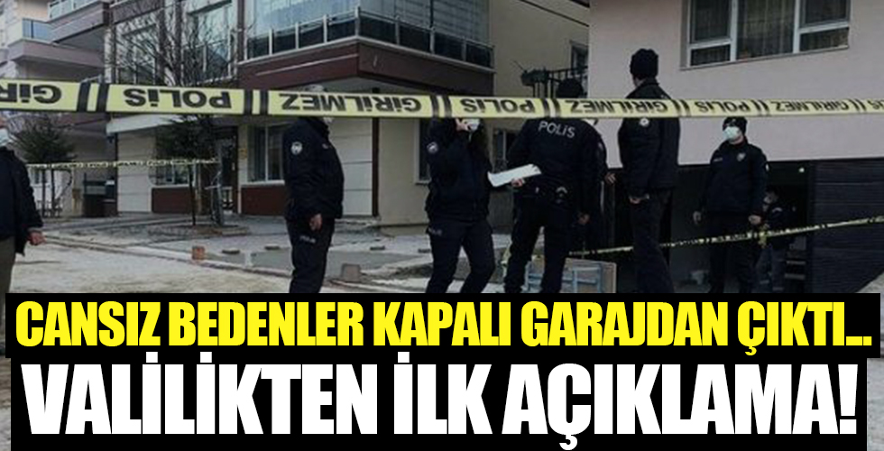 Ankara'da 3 genç ölü bulundu! Valilik: Alkol ya da karbonmonoksitten zehirlenmiş olabilecekleri belirlendi.