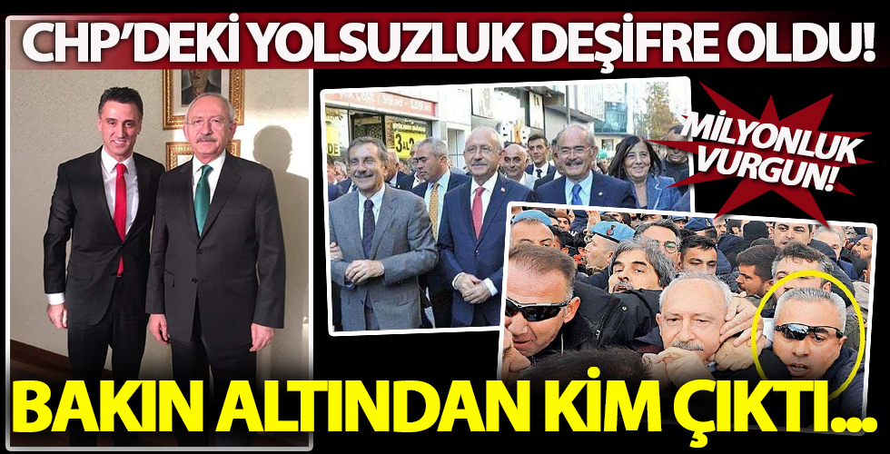 CHP’deki ihale skandalının altından Kemal Kılıçdaroğlu'nun...