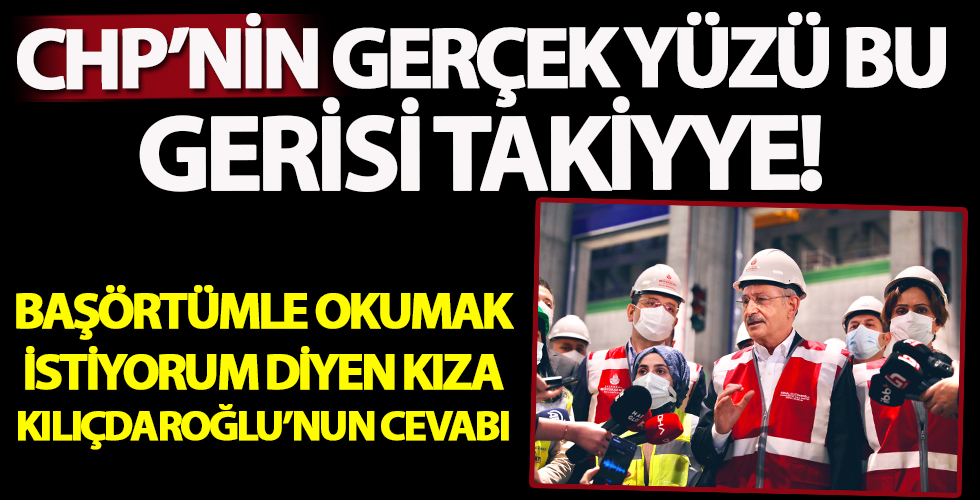 CHP'nin gerçek yüzü bu gerisi takiye!