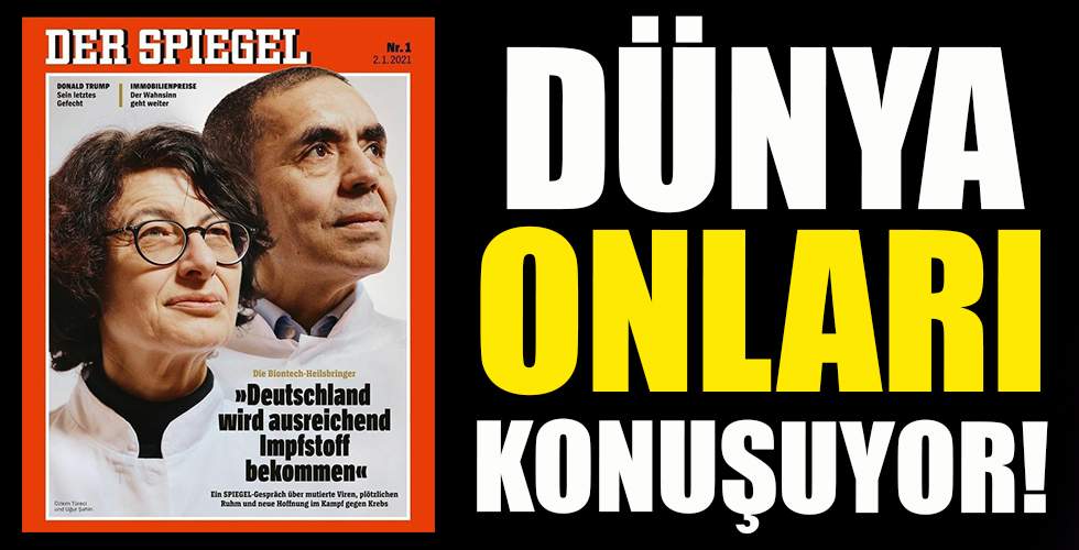 Prof. Dr. Uğur Şahin ve Özlem Türeci Der Spiegel'in kapağında!