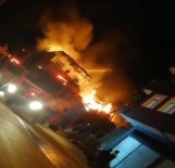 Rize'de Korkutan Yangın Haberi