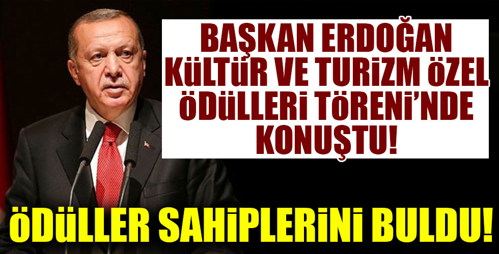 Kültür ve Turizm Bakanlığı 2019 – 2020 Özel Ödülleri sahiplerini buldu!