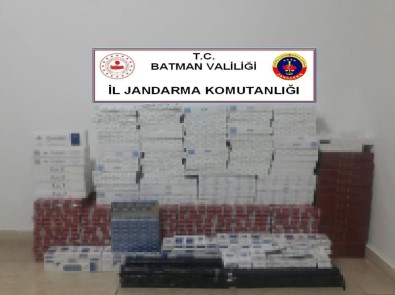 Batman'da 2 Bin 567 Paket Kaçak Sigara Ele Geçirildi