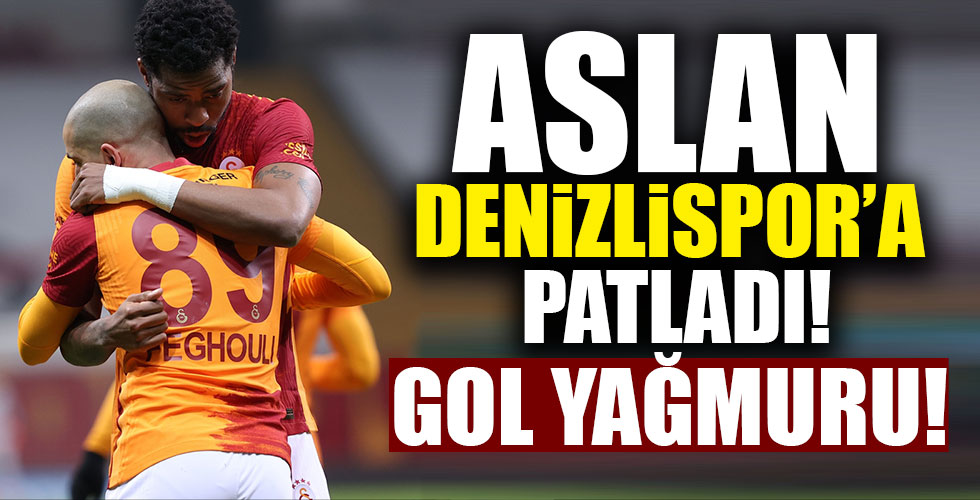 Galatasaray Denizlispor'a fark attı!