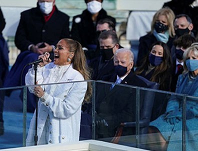 Lady Gaga ve Jennifer Lopez, Joe Biden'ın yemin töreninde konser verdi