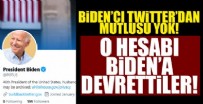 Twitter o hesabı Biden'a devretti!