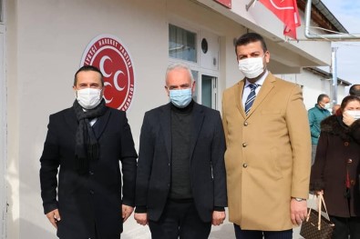 AK Parti Ürgüp Teşkilatı, MHP İlçe Başkanlığı'nı Ziyaret Etti