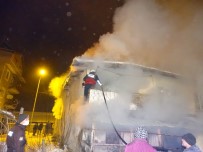 Hisarcık'ta Bodrum Katındaki Yangın Korkuttu Haberi