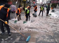 Iğdır'da Kar Ve Buzla Mücadele Çalışmaları