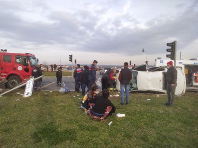 Tekirdağ'da Feci Kaza Açıklaması 1'İ Ağır 5 Yaralı