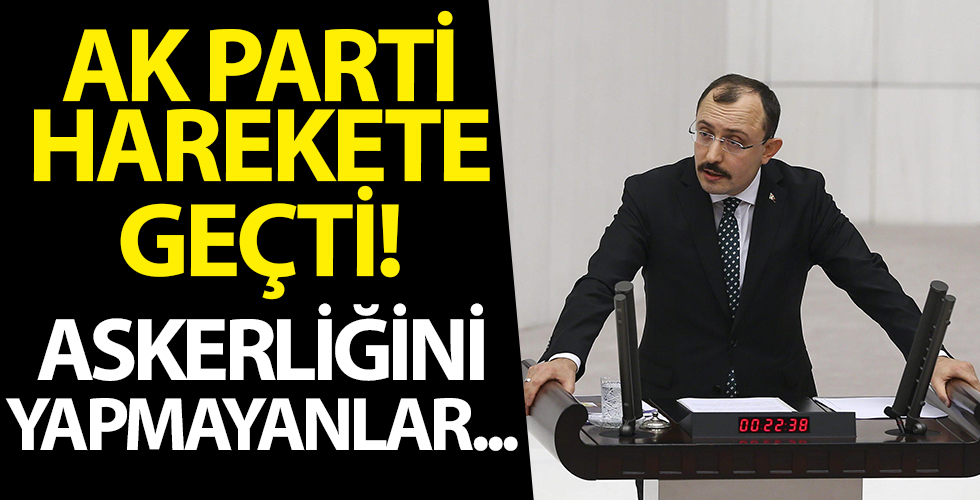 AK Parti'den flaş yasa teklifi: Askerliğini yapmayan milletvekilleri...