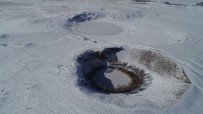 Sibirya Soğukları Etkili Oldu, Göller Adeta Kayboldu Haberi